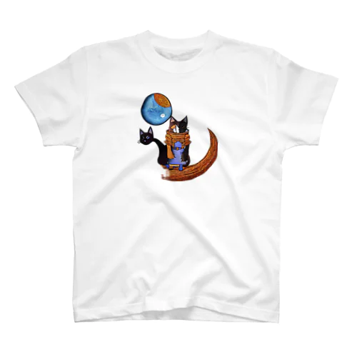 放浪気味なネコ Regular Fit T-Shirt