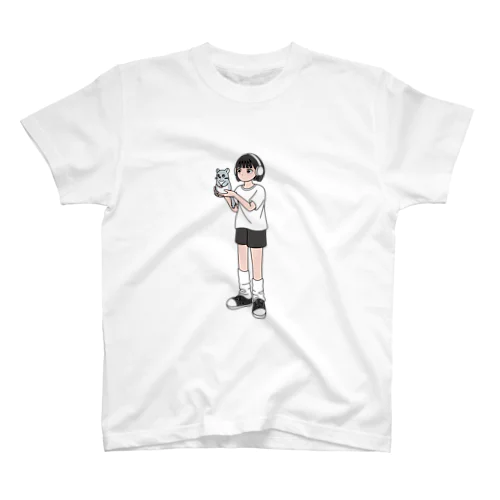 狩野ちゃんとごまちゃん Regular Fit T-Shirt