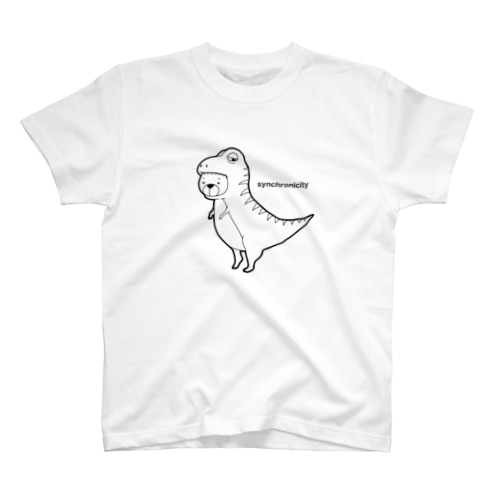 恐竜くまのシンクロニシティ Regular Fit T-Shirt