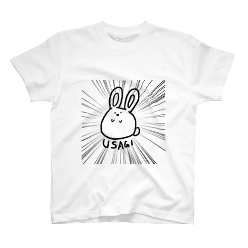 集中線×USAGI スタンダードTシャツ