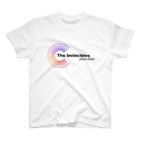 The Invincibles 黒文字 スタンダードTシャツ