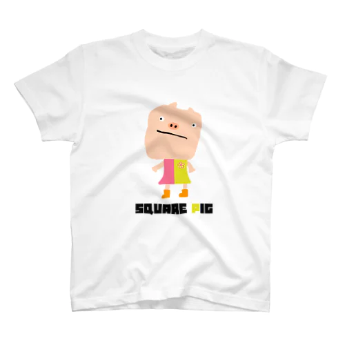 “SQUARE PIG” Regular Fit T-Shirt