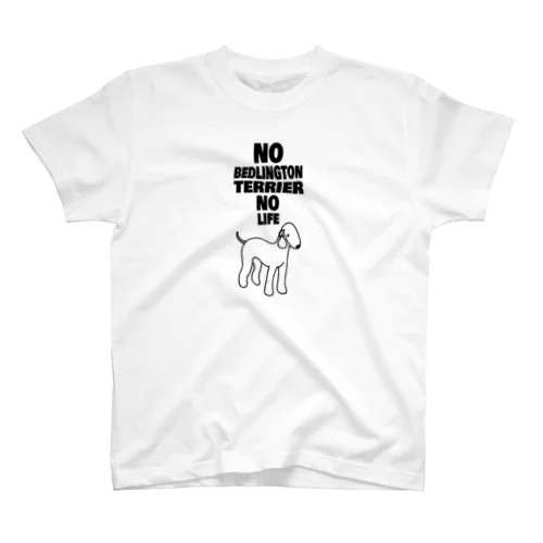 NO ベド NO LIFE 1 スタンダードTシャツ