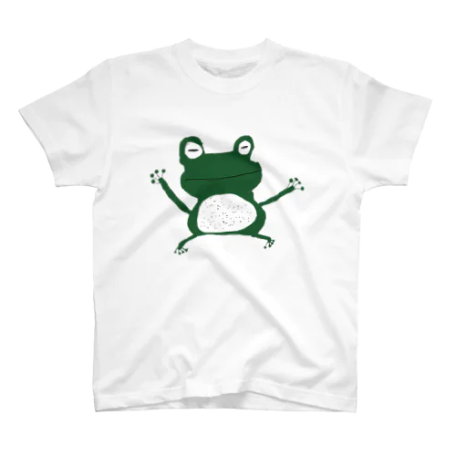 子供が描いたカエルの絵 スタンダードTシャツ