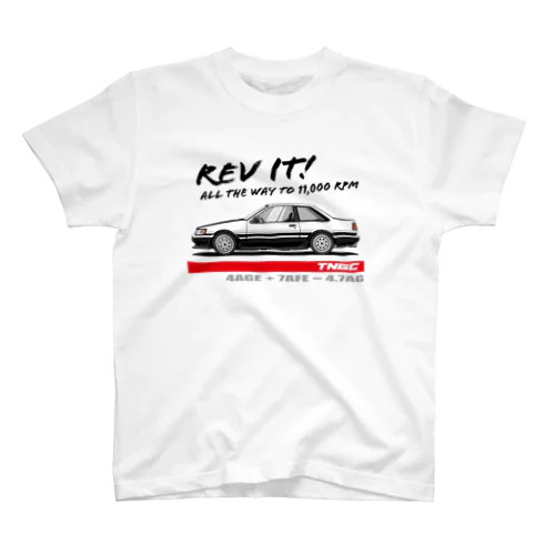 REV IT 黒 Regular Fit T-Shirt