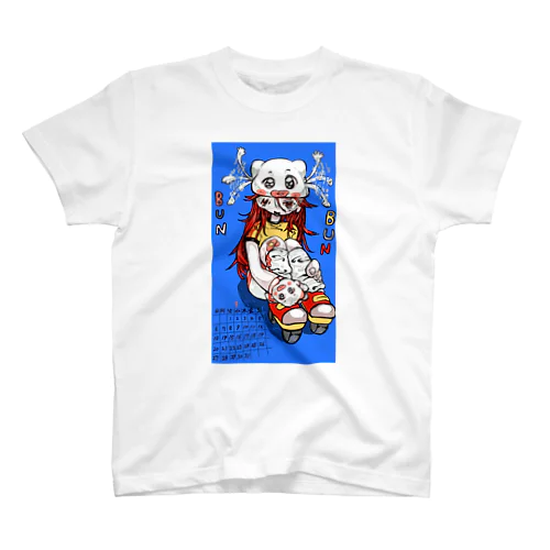 ハムニダくん女の子 Regular Fit T-Shirt