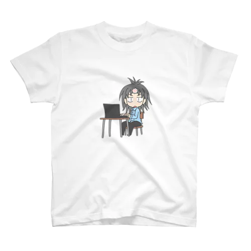 嗚呼蛙お仕事モード スタンダードTシャツ