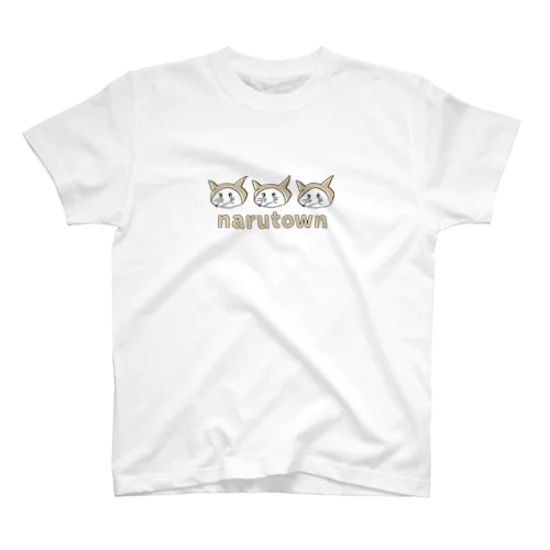 narutown  LOGO-OTONA-02 Regular Fit T-Shirt