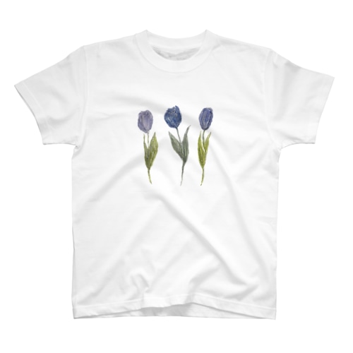 チューリップ（あお） Regular Fit T-Shirt