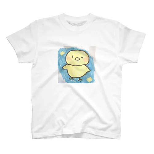 空を飛ぶひよこ スタンダードTシャツ