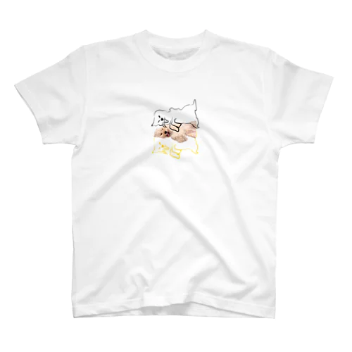 崇められし犬の壁画 Regular Fit T-Shirt