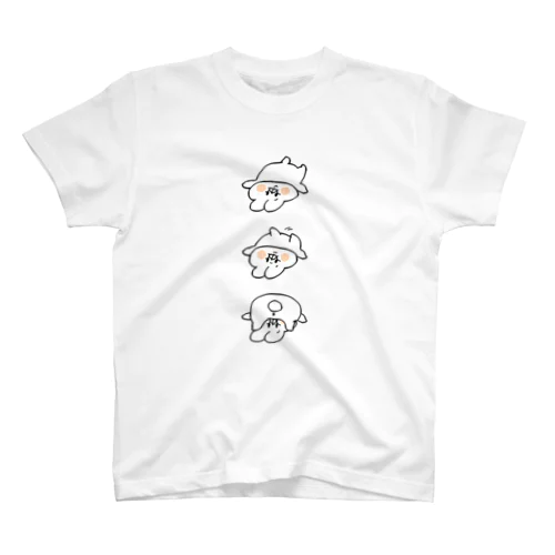 ３連ぶーぶーちゃん Regular Fit T-Shirt