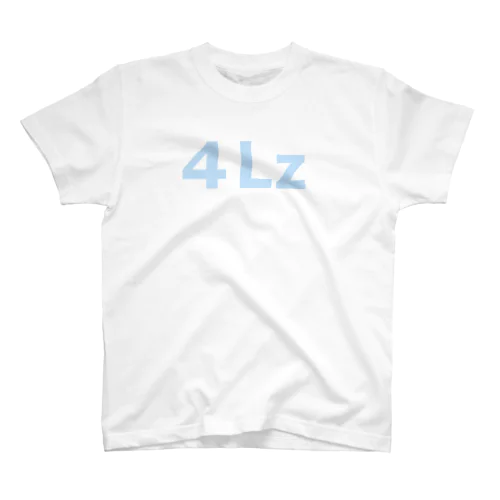 ４Lz（文字：ライトブルー） スタンダードTシャツ