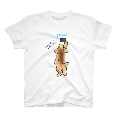 自撮りyoupi スタンダードTシャツ