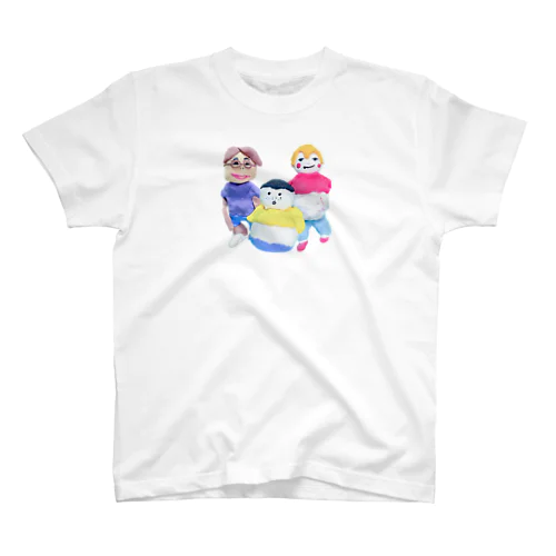 3人粘土 Regular Fit T-Shirt
