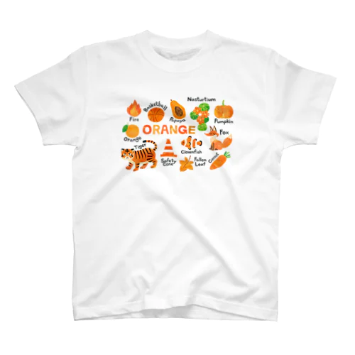 ORANGE T-shirt Regular Fit T-Shirt