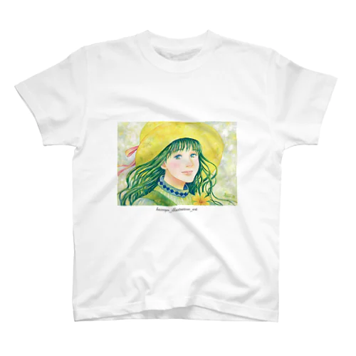 作品「間奏曲」の女の子 スタンダードTシャツ