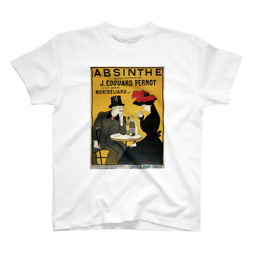 超特急アブサン / Absinthe extra-supérieure J. Édouard Pernot スタンダードTシャツ