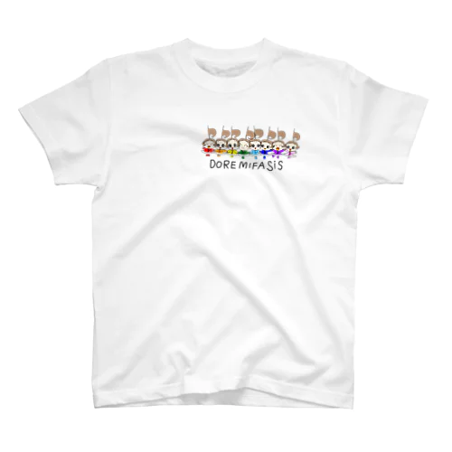 音符の妖精ドレミファ姉妹 Regular Fit T-Shirt