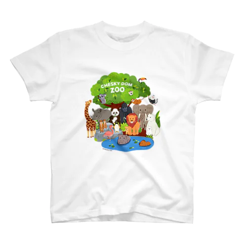 CHESKY DOM ZOO Regular Fit T-Shirt