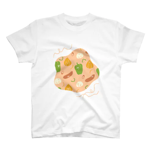 食べこぼし柄（ナポリタンver） スタンダードTシャツ