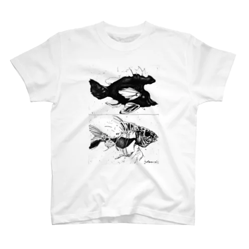 thinking about fish 1 スタンダードTシャツ