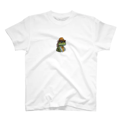 Handsome bearded lizard スタンダードTシャツ