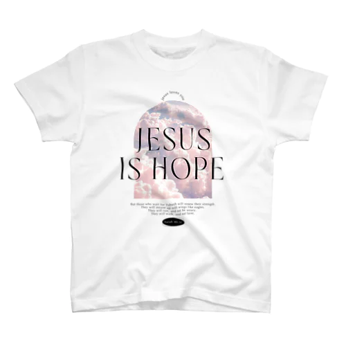 Isaiah 40:31（PINK) Regular Fit T-Shirt