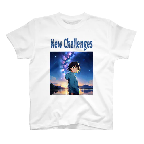 新たな挑戦 New Challenges Regular Fit T-Shirt