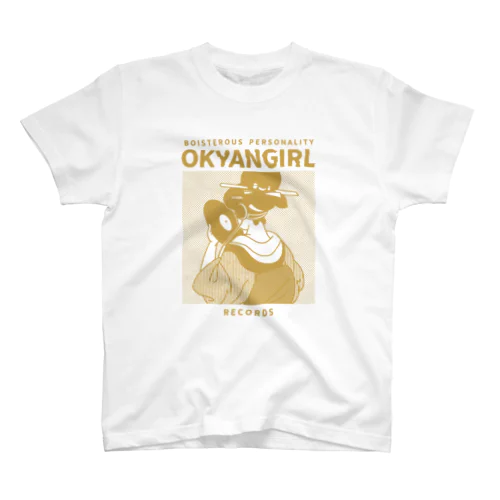 【GOLD】OKYAN GIRL【御侠娘】 Regular Fit T-Shirt