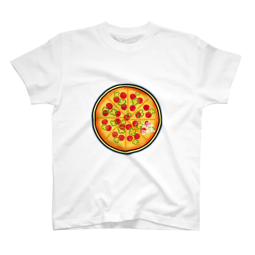 熱々のピザを召し上がれ。 スタンダードTシャツ