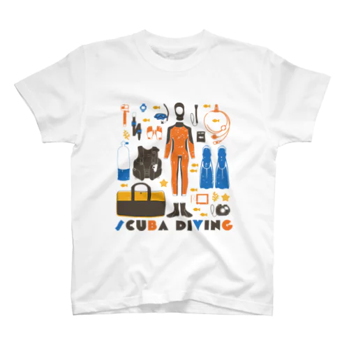 SCUBA DIVING  Regular Fit T-Shirt