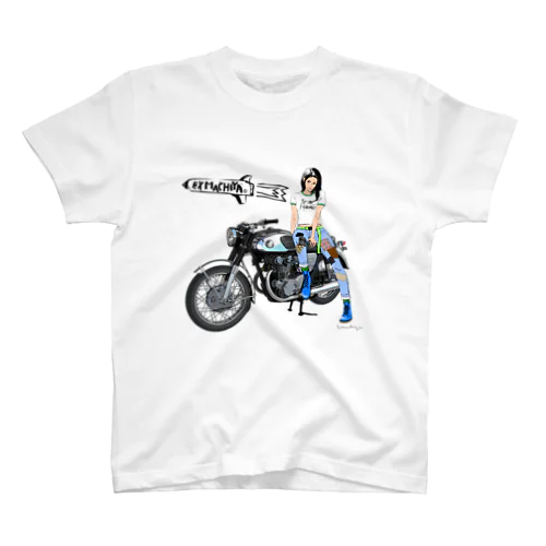 バイク女子 Regular Fit T-Shirt