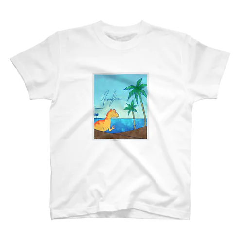 Allo in Beach Regular Fit T-Shirt