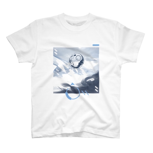 SFサークルT/白 Regular Fit T-Shirt