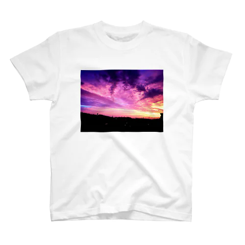 夕焼けと鱗雲 スタンダードTシャツ