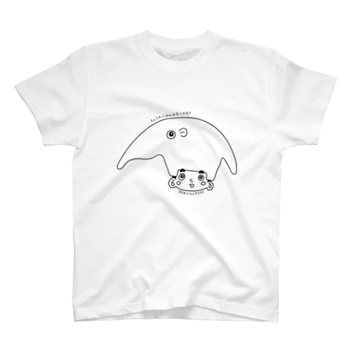 ゴエモンくんとアリクイ　BK-01 スタンダードTシャツ