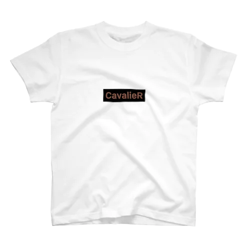 CavalieR ボックスロゴ (ブラックタン) スタンダードTシャツ