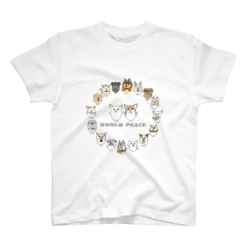 WORLD PEACE Regular Fit T-Shirt