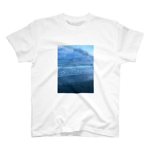 夏の九十九里浜の浜辺　３ Regular Fit T-Shirt