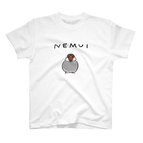 NEMUIノーマル文鳥 Regular Fit T-Shirt