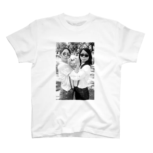 Olivia写真プリント スタンダードTシャツ