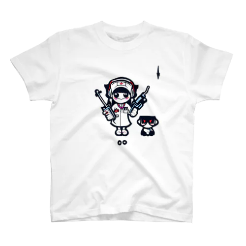 CuteCombat_nurse(ナース)_ver.002 Regular Fit T-Shirt