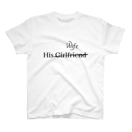 His Wife_01T Regular Fit T-Shirt