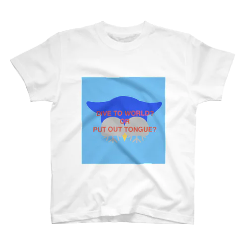 DIVE TO WORLD? スタンダードTシャツ