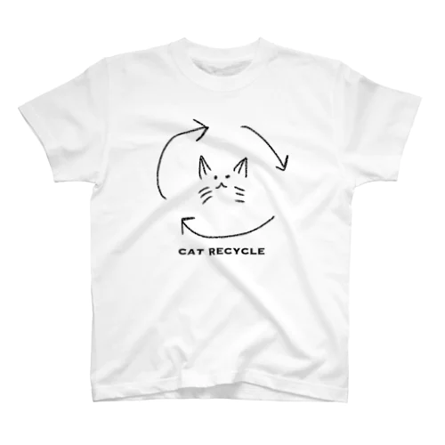 cat recycle Regular Fit T-Shirt