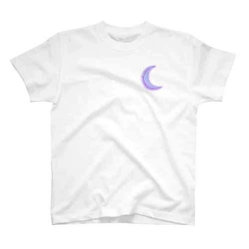 自己中でごめん^^ Moon ver. Regular Fit T-Shirt