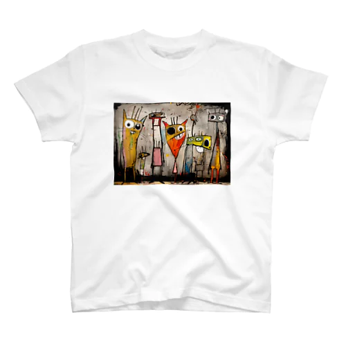 AI-Wall Murals 001 Regular Fit T-Shirt