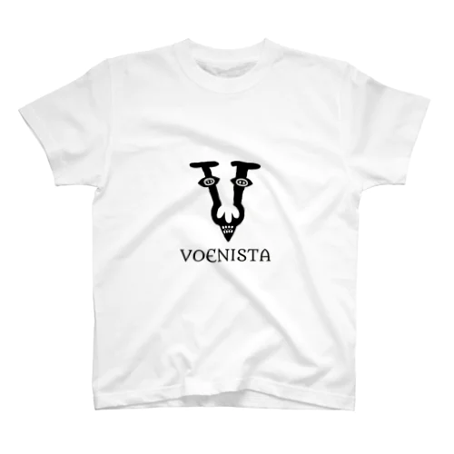 VOENISTAフーディ(杢✕白) Regular Fit T-Shirt
