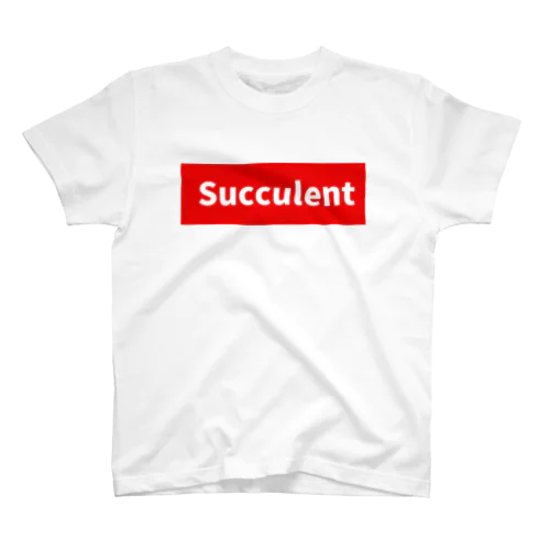 succulentロゴ Regular Fit T-Shirt